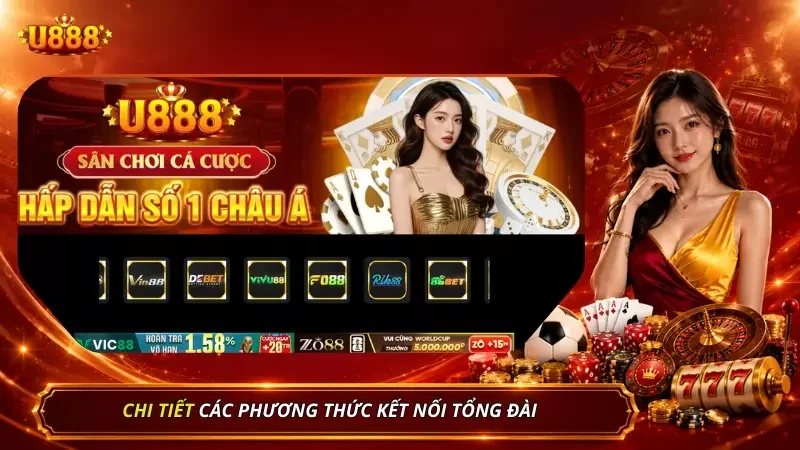 Cách tương tác tổng đài viên khi liên hệ U888 nhanh gọn