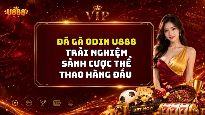 Đá Gà ODIN U888 - Trải nghiệm Sảnh Cược Thể Thao Hàng Đầu 2026