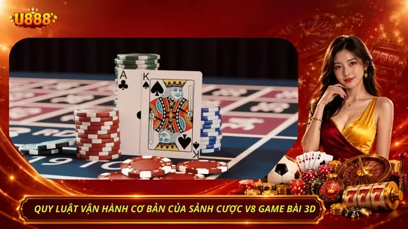 Các loại hình chơi và cược phổ biến tại sảnh V8 game bài 3D