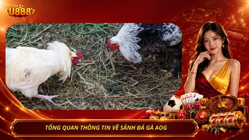 Cái nhìn tổng quan về sân chơi AOG đá gà hấp dẫn